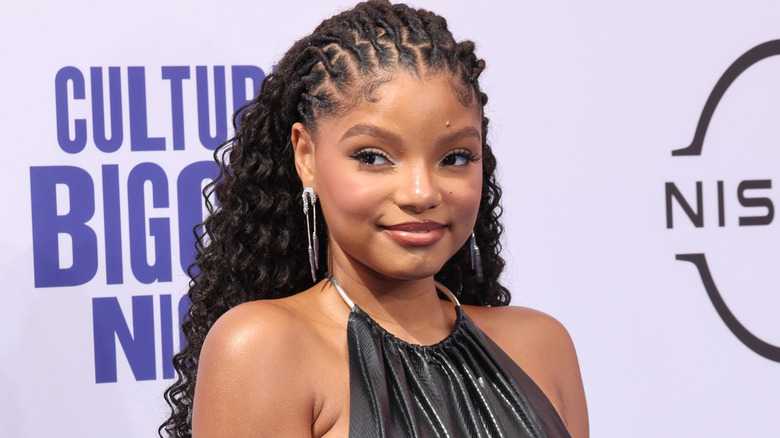 Halle Bailey close-up at 24th BET Awards